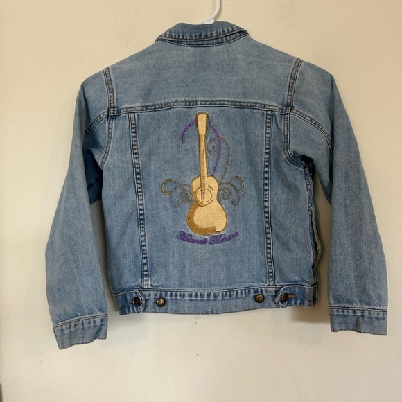 Vintage Disney Secret Celebrity
Hannah Montana denim jacket Guitar Embroidery - Picture 1 of 10